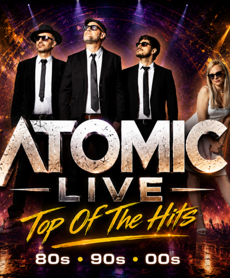 ATOMIC LIVE – Top Of The Hits 