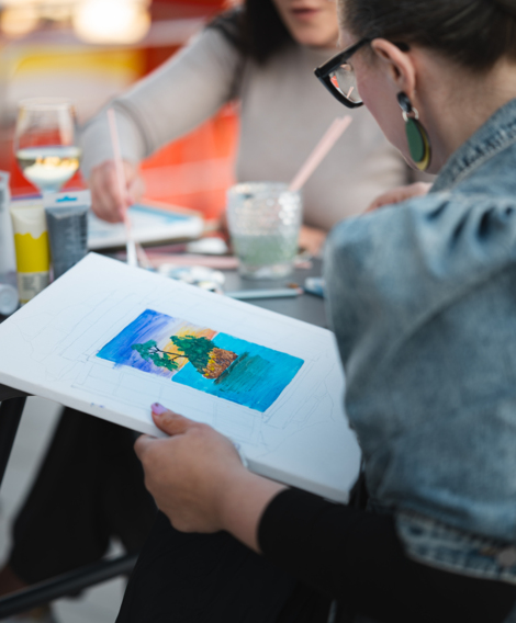 Adult Painting Workshop - Brelative Kind of Art